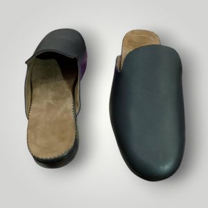 Handmade Moroccan Leather Sabot Comfortable Slip Clogs Women